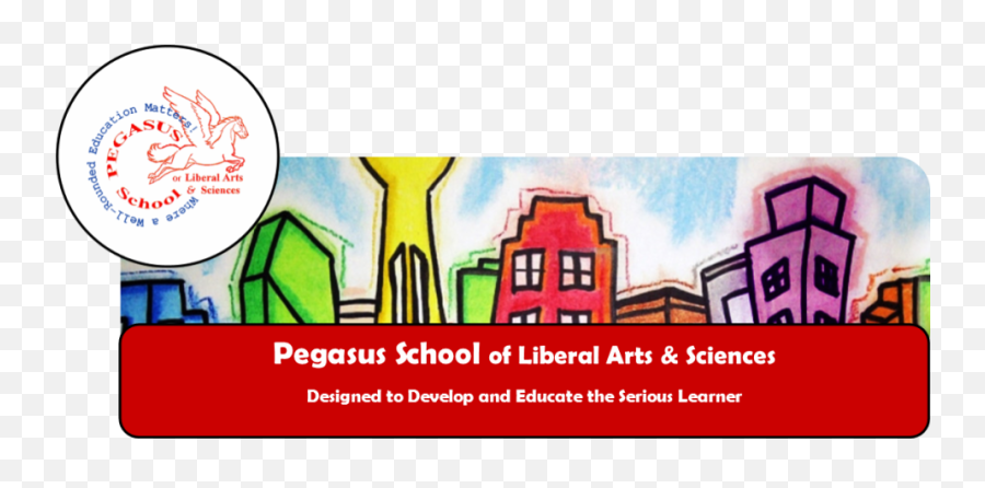 Pegasus School Of Liberal Arts Sciences - Pegasus Charter High School Png,Red Pegasus Logo