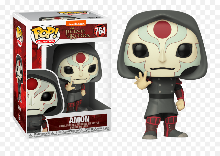 The Legend Of Korra - Amon Pop Vinyl Figure Legend Of Korra Funko Pop Amon Png,Korra Png