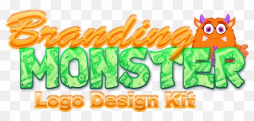 Branding Monster Logo Design Kit U2013 D6410gu7086tr1gb Jvz4 - Horizontal Png,Monster.com Logo