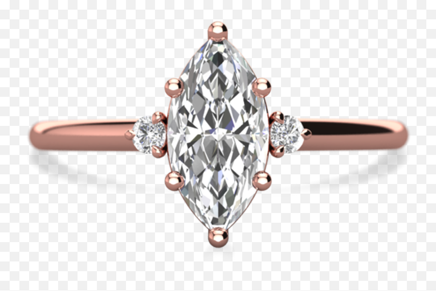 August Marquise Cut Engagement Ring - Ring Png,Engagement Ring Png
