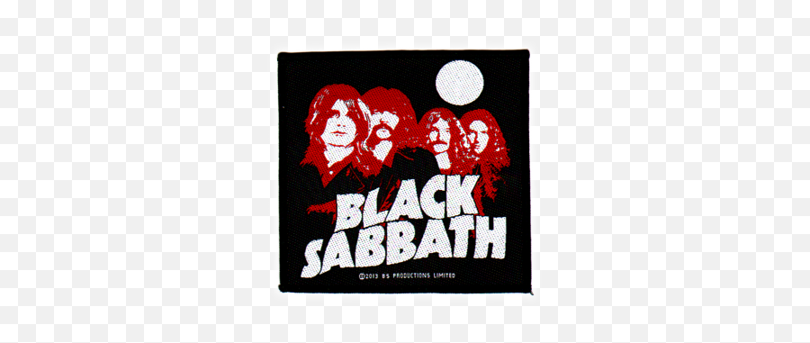 Speedy Promotion U0026 Merchandising - Patch Black Sabbath Red Art Png,Black Sabbath Logo Png