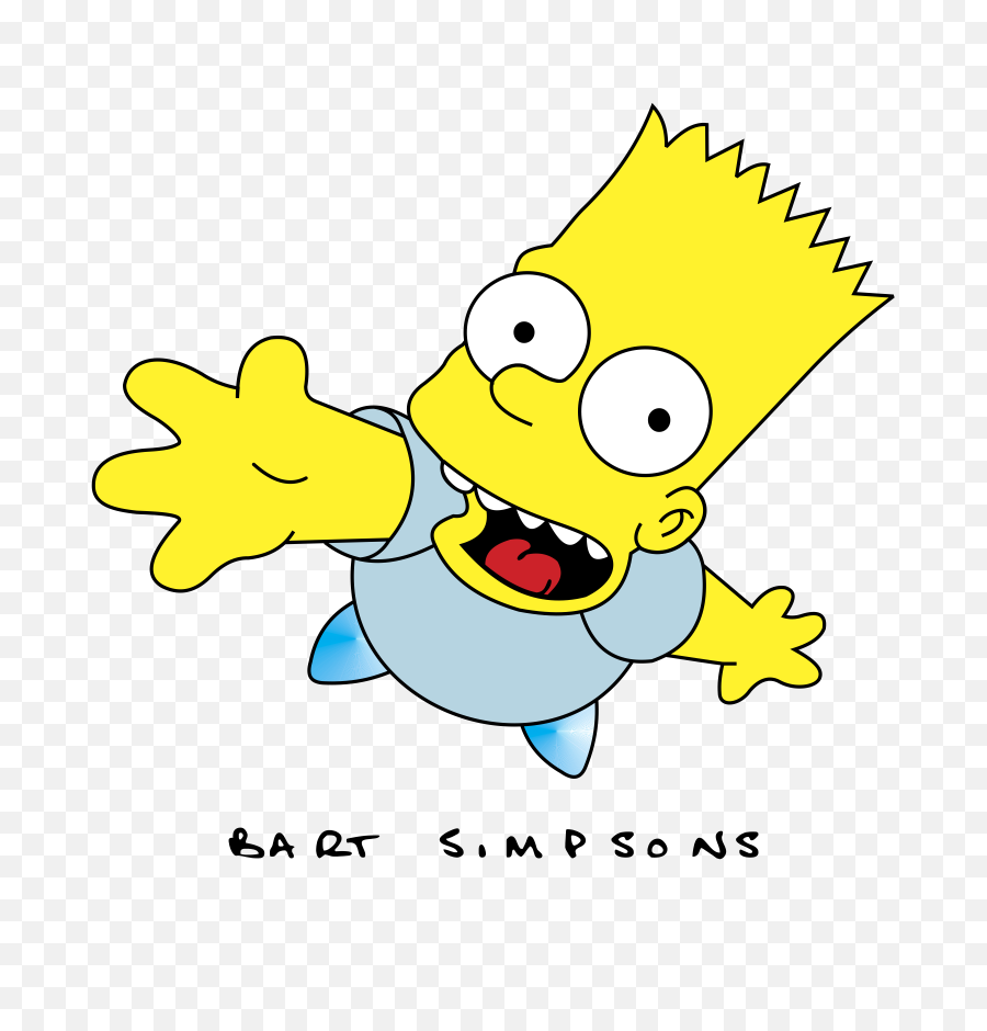 Bart Simpson Logo Png Transparent - Background Clipart Transparent Background The Simpsons Clipart,Bart Simpson Png