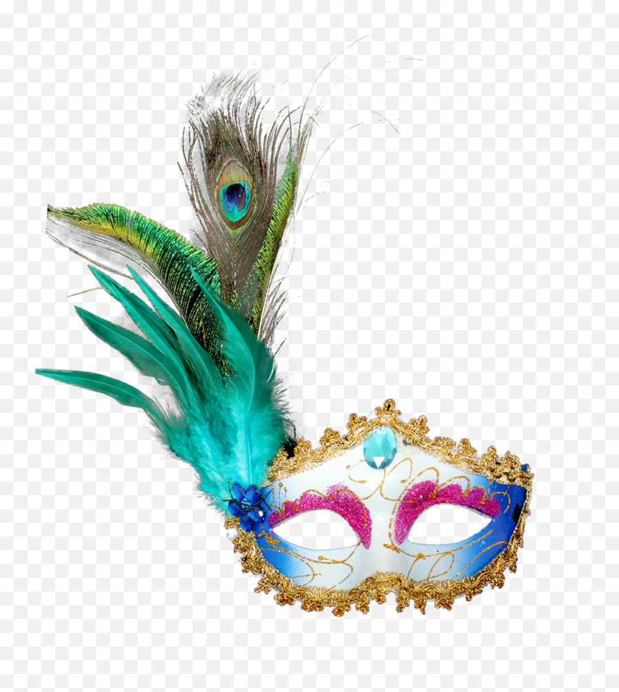 Mardi Gras Feathers Png - Masquerade Feather Ball Masks Masquerade Mardi Gras Mask Png,Feathers Png