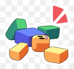 Roblox Broken Noob Sticker In 2020 - png