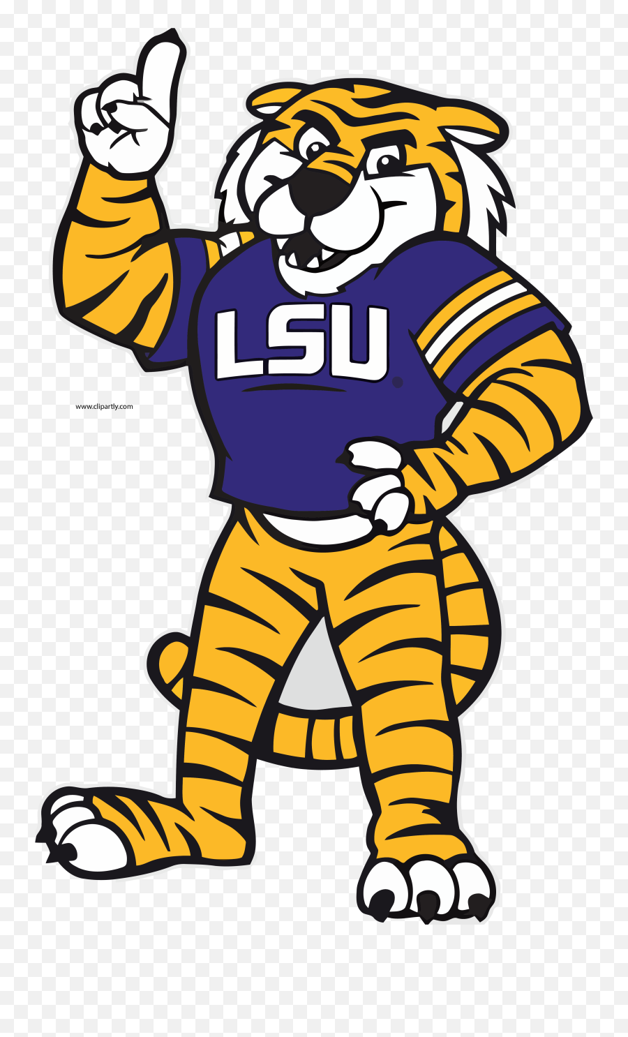 Free Lsu - Mike The Tiger Mascot Png,Lsu Logo Png