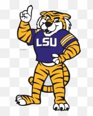 Free Lsu - Mike The Tiger Mascot Png,Lsu Logo Png
