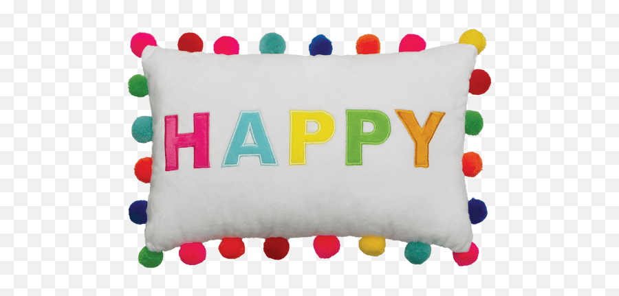 Happy Pom - Happy Pillow Png,Pom Poms Png