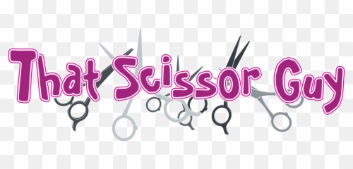 That Scissor Guy - Down the Road Calligraphy png