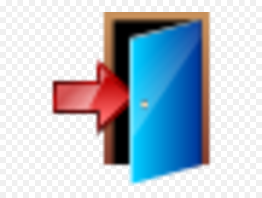 Clip Art Exit Door - Png Download Full Size Clipart Exit Icon,Exit Door Icon