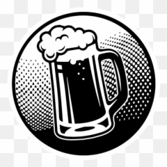 Silhouette Transparent Background Beer Clipart - Beer Glass Vector Png,Beer Clipart Transparent Background