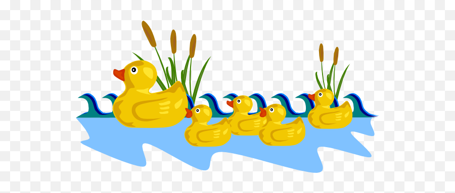 Download Free Png 19 Ducks In A Pond Clip Library - Rubber Ducky Clipart Free,Duck Clipart Png
