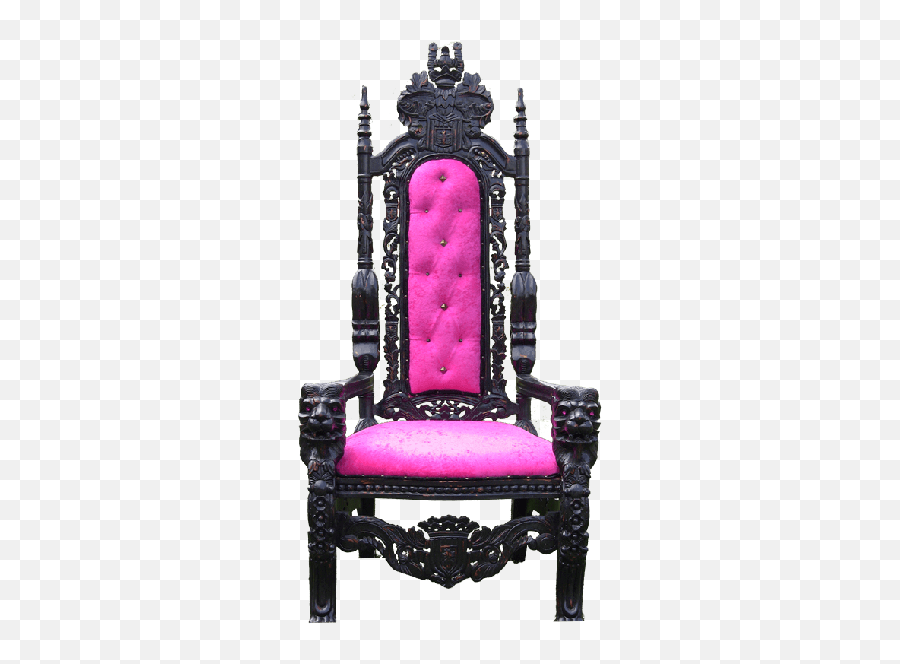 Download Throne Png Pic - Black Gothic Throne Chair,Throne Png