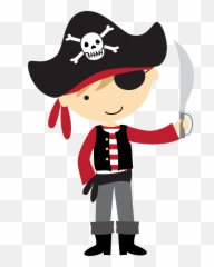 Png Background - Cute Pirate Clip Art,Pirate Transparent