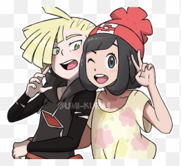 Gladionxmoon Hashtag - Pokemon Gladion And Moon Png,Gladion Icon