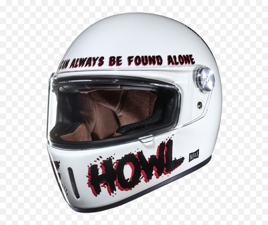 Nexx Xg100r Lone Howl White Full Face Helmet - Motorcycle Helmet Png,Howl Icon