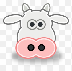 Cow Herbivore Head - Free Vector Graphic On Pixabay Tête De Vache Dessin Facile Png,Vaca Png