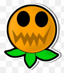 Download Hd Paper Mario Tsod - Mario Jumping Pumpkin Plant Jumping Pumpkin Plant Mario Png,Mario Jumping Png