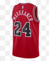 Nike Lauri Markkanen Icon Edition - Chicago Bulls Pelipaita Markkanen Png,Indiana Pacers Nike Icon Shorts
