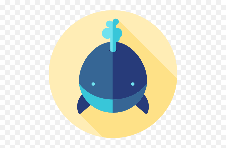 Whale - Free Animals Icons Illustration Png,Whale Icon