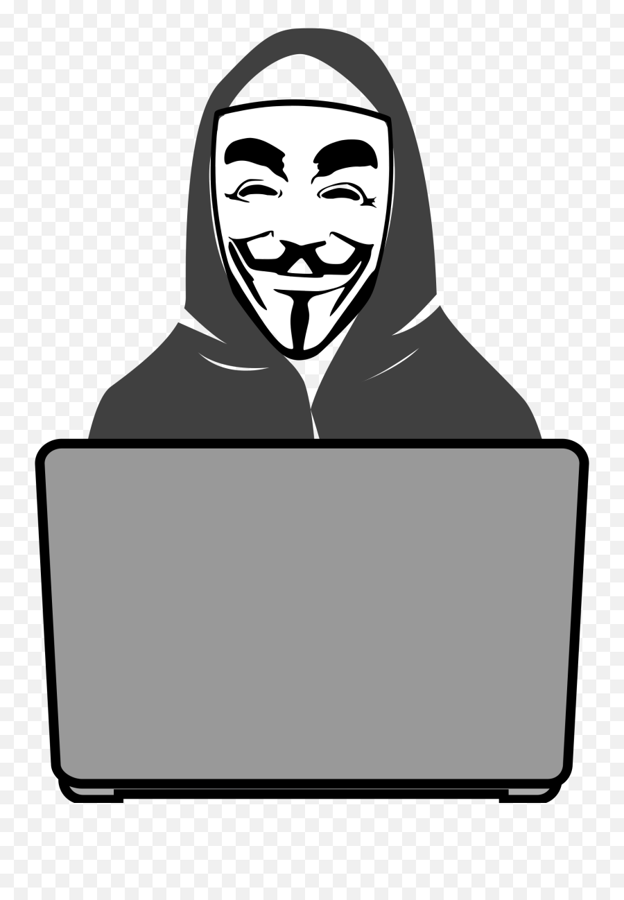 Hacker Clipart Face Mask - Hacker Png Transparent Png Full Anonymous Hacker Png Logo,Guy Fawkes Icon