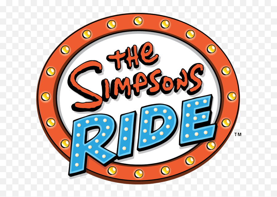 The Simpsons Ride Universal Studios Florida - Simpsons Ride Png,The Simpsons Icon