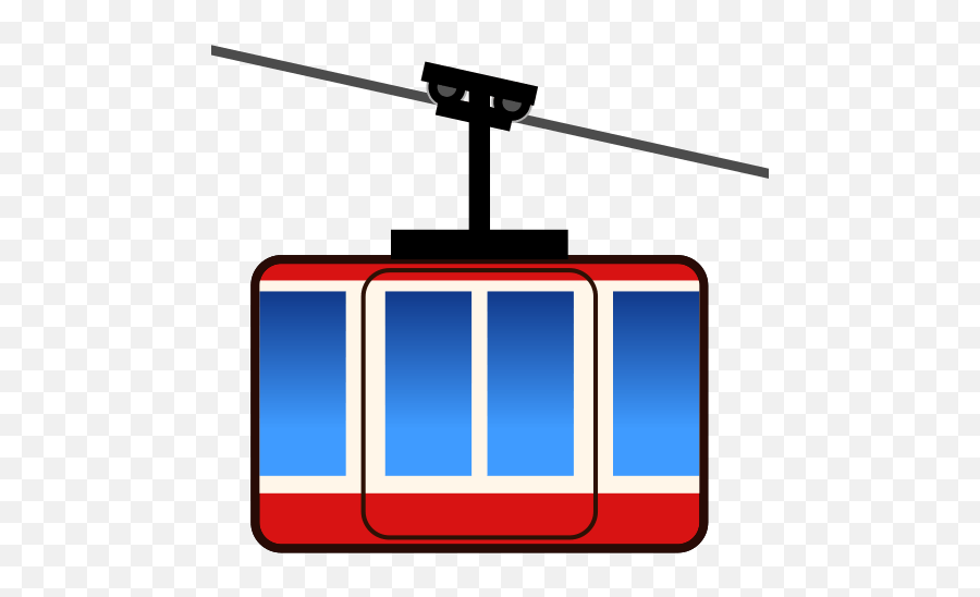 Mountain Cableway Id 12683 Emojicouk - Aerial Lift Png,Mountain Car Icon
