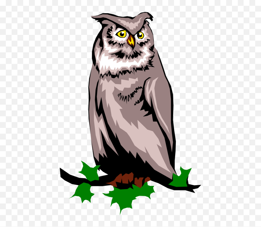 Wise Old Owl Symbol Of Wisdom - Vector Image Png,Wise Owl Icon