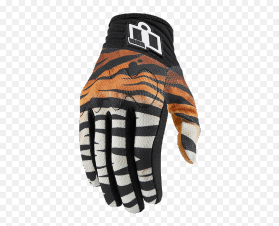 Download Hd Animal Print Motorcycle Gloves Transparent Png - Icon Shaguar Gloves,Icon Titanium Motorcycle Gloves