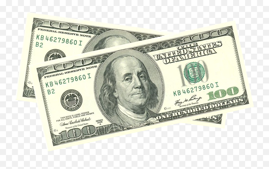 United States One Hundred - Dollar Bill Banknote United States 100 Dollar Bill Png,Rupee Png