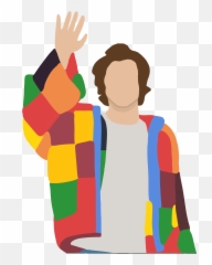 420igor Shop Redbubble Harry Styles London - Styles Stickers Cardigan png