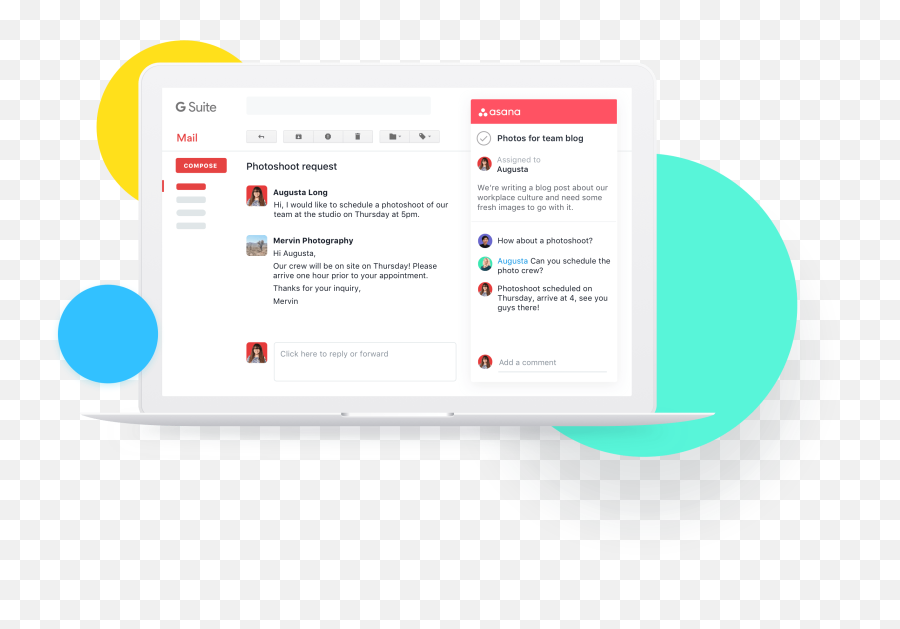 Asana Gmail Integration Create Tasks From Emails - Asana Gmail Png,Gmail Png