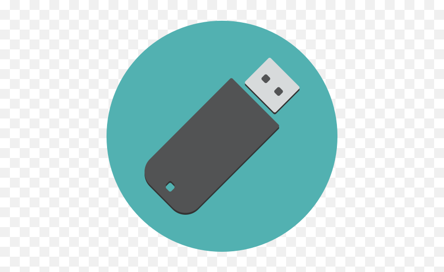 Data Drive Flash Memory Usb Stick Icon - Flat Design Usb Png,Flash Drive Png