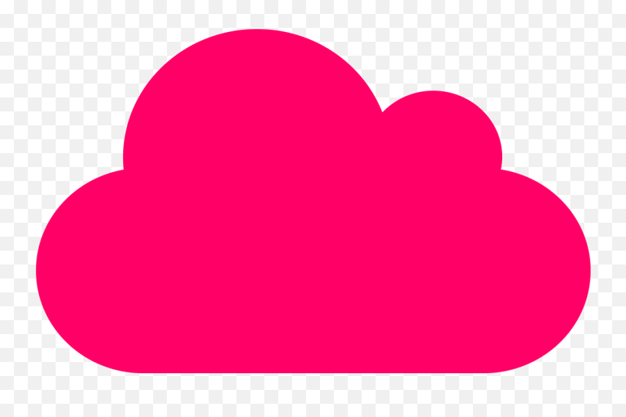 Nuvem - Pink Cloud Icon Png Clipart Full Size,Daniel Icon