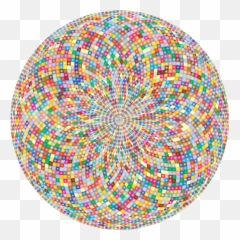 Circlelinemosaic Png Clipart - Royalty Free Svg Png Circle,Mosaic Png