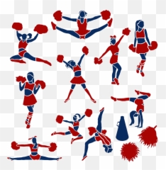 Cheerleaders Png Background Image Arts - Clip Art,Cheerleaders Png