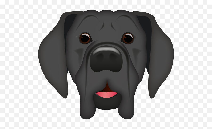 Emoji U2013 The Official Brand Great Dane - Companion Dog Png,Dog Emoji Png