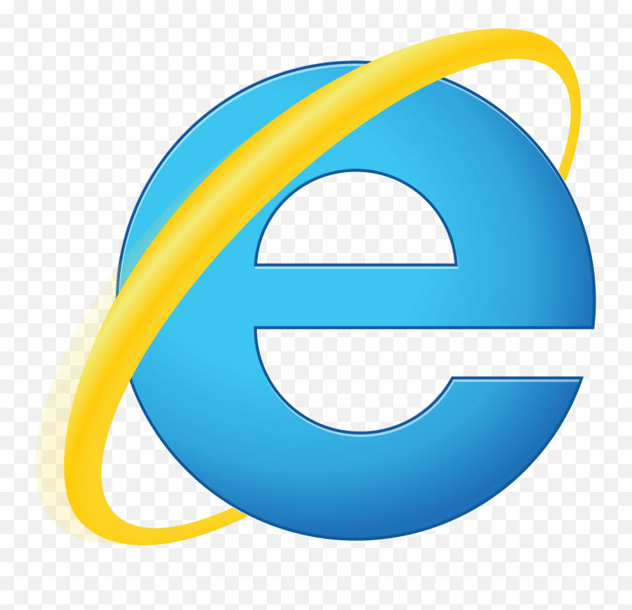Microsoft Stops Supporting Ie 8 9 10 - Internet Explorer Logo Transparent Png,Microsoft Logo No Background
