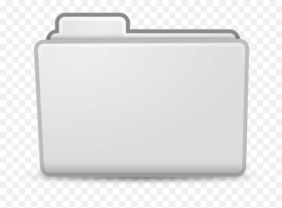 File Folder Icon - White File Folder Icon Png,Transparent Image File