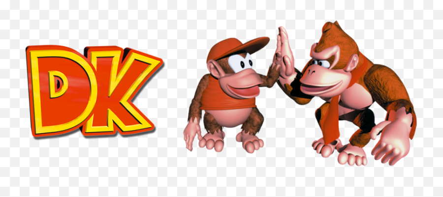 Donkey Kong Country Game Boy Advance Games Nintendo - Donkey Kong And Diddy Kong High Five Png,Diddy Kong Png