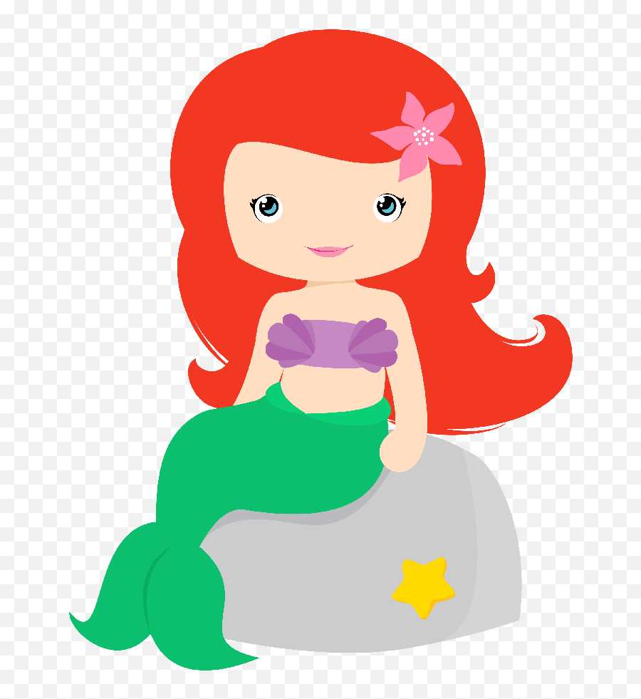 Little Mermaid Png - Sirenita Bebe,Mermaid Png