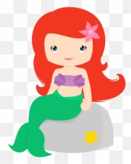 Little Mermaid Png - Sirenita Bebe,Mermaid Png