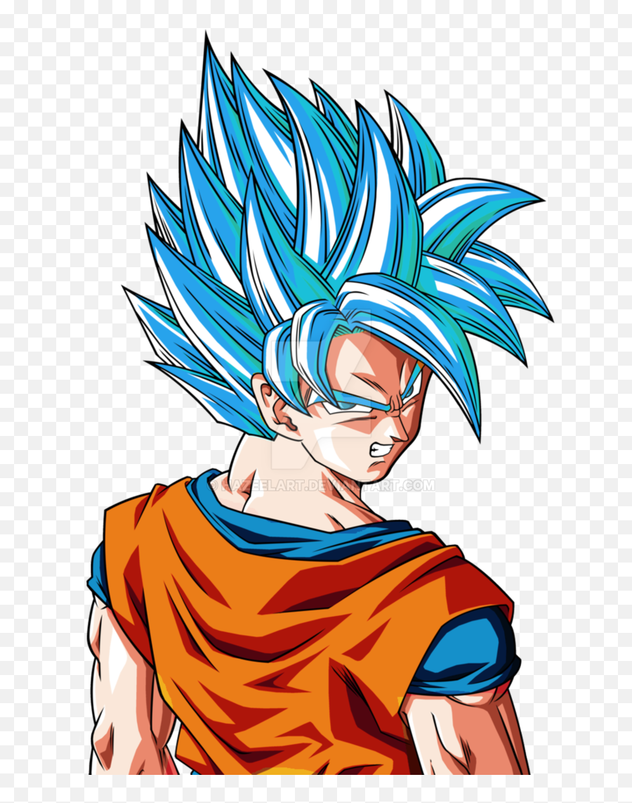 Son Goku Super Saiyan God - Ball Super Saiyan Goku Png,Goku Hair Transparent