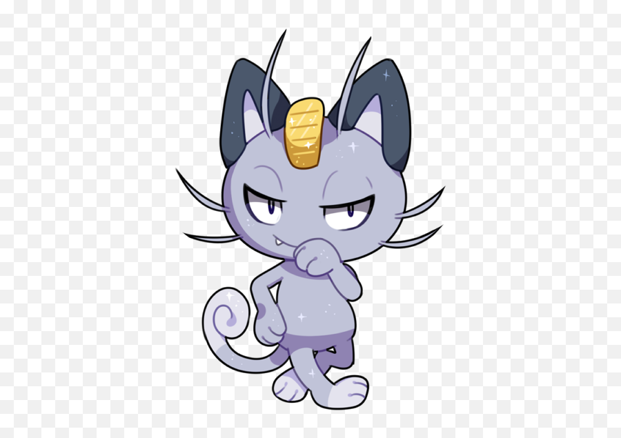 Pokemon 18052 Shiny Alolan Meowth - Alolan Meowth Png,Meowth Png