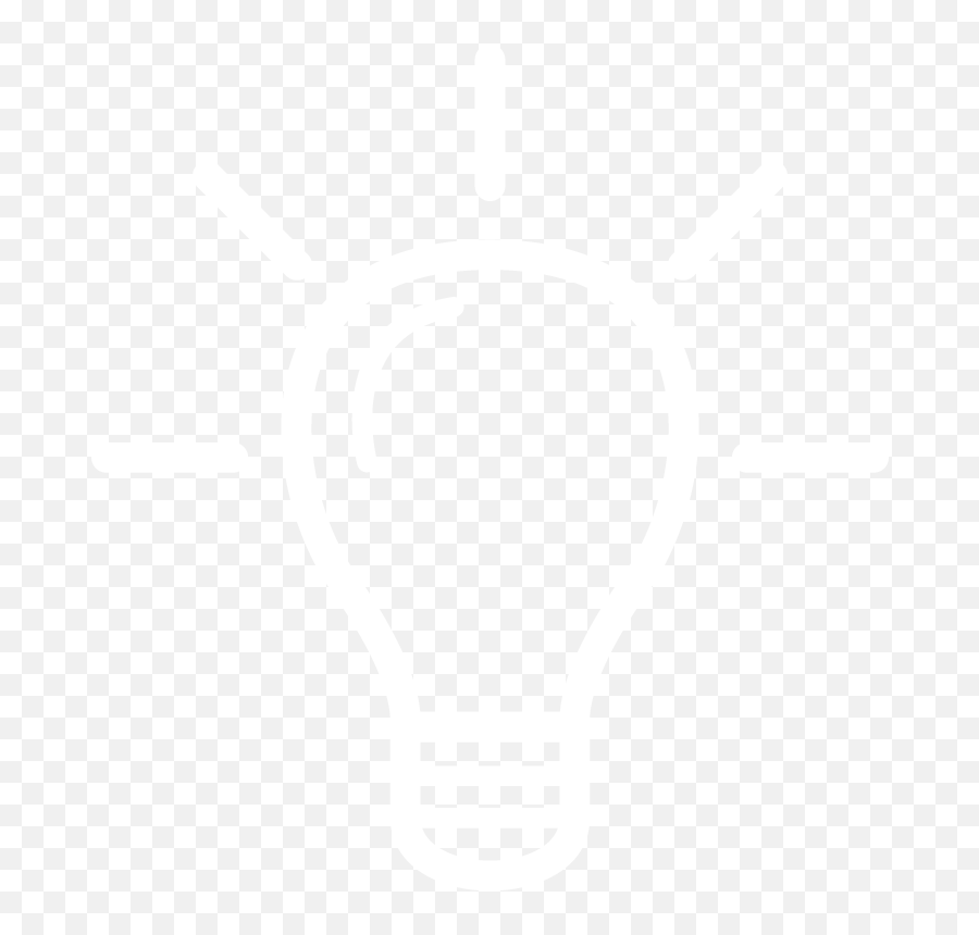 Light Bulb Icon - Light Bulb White Png,Lightbulb Icon Png