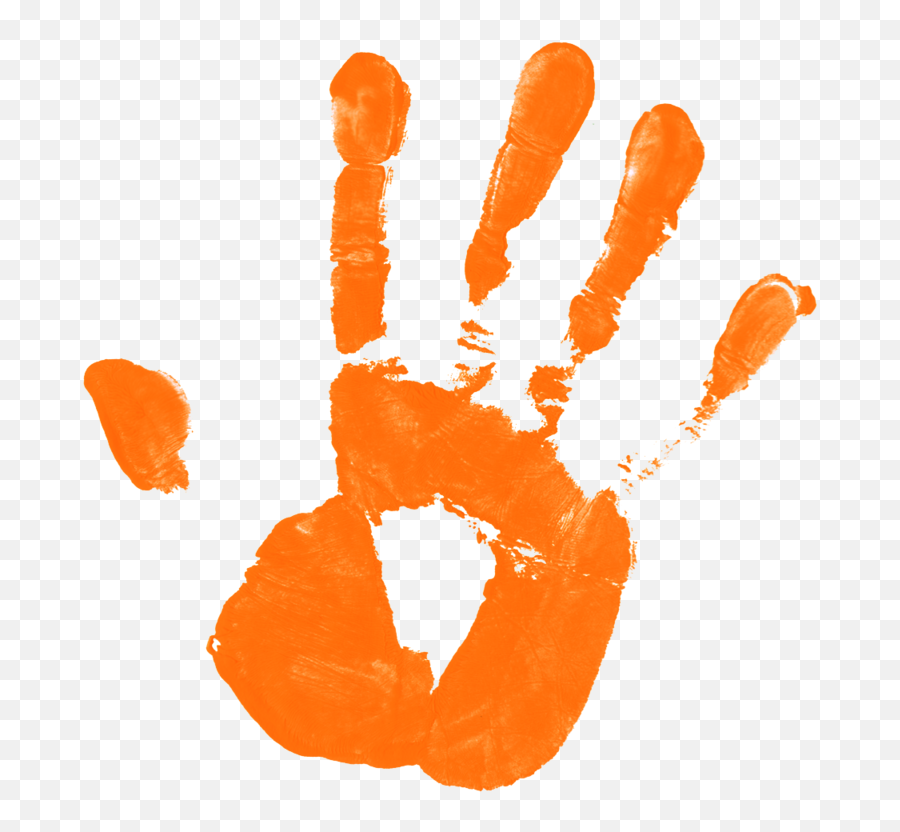 Pics For Kids Handprint Png - Childs Hand Print Png,Handprint Png