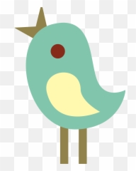 Download Twitter Clipart Transparent Background - Cute Bird Transparent Cute Bird Png,Twitter Bird Transparent
