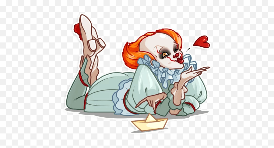 Sticker Maker - Pennywise Penny Wise Stickers Png,Pennywise Png