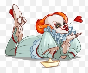 Sticker Maker - Pennywise Penny Wise Stickers Png,Pennywise Png