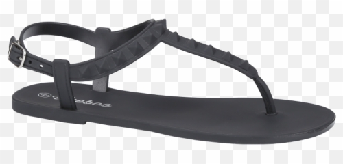 Weeboo Jelly - 35 Black Jelly Sandals Black Studded Sandals Weeboo Png,Sandals Png