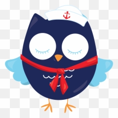 Download Hd Http - Nautical Owl Clipart Transparent Png Nautical Owl Clipart,Owl Clipart Png
